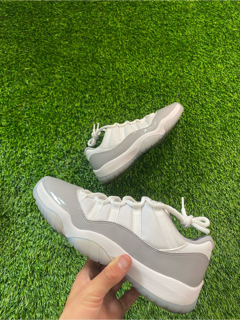 Air Jordan 11 Retro Low 'Cement
Grey' Size 9.5 Tried on once!